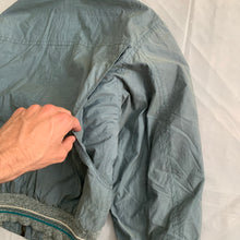 Load image into Gallery viewer, 1990s Armani Faded Olive Hooded Bomber with Modular Kangaroo Pouch - Size L
