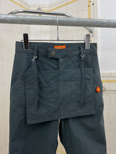 Load image into Gallery viewer, 1990s Mickey Brazil Nylon Trousers with Removable Waist Pouch - Size M