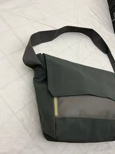 Load image into Gallery viewer, Late 1990s Mandarina Duck Slate Green Messenger Bag - Size OS