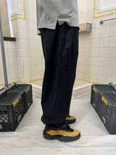 Load image into Gallery viewer, 1980s Marithe Francois Girbaud Black Paneled Trousers with Adjustable Synch Hem Detail - Size L