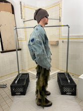 Load image into Gallery viewer, Vintage Padded Denim Moto Jacket - Size XL