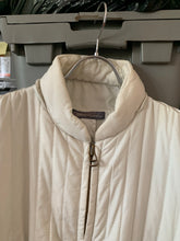 Load image into Gallery viewer, 1980s Issey Miyake White Quilted Nylon Bomber Jacket - Size S