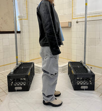 Load image into Gallery viewer, 2000s Mandarina Duck Contemporary Padded Leather Jacket - Size XS