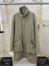 Load image into Gallery viewer, Late 1990s Mandarina Duck Egg Cell Padded High Neck Trench - Size L
