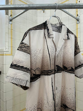 Load image into Gallery viewer, 1980s Issey Miyake Camp Collar Graphic Shirt - Size M