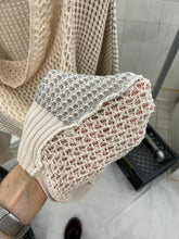 Load image into Gallery viewer, 1980s Marithe Francois Girbaud Deformed Multi Gauge Knit Sweater with Cowlneck - Size M