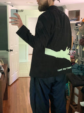 Load image into Gallery viewer, ss2009 Yohji Yamamoto "Dont Do That" Applique Hand Jacket - Size XL