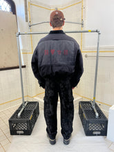Load image into Gallery viewer, aw1993 Armani Padded Bomber Jacket with Pull Cords on Sleeves - Size XL