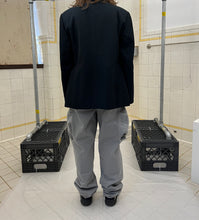 Load image into Gallery viewer, Late 1990s Mandarina Duck Navy Egg Cell Tailored Blouson - Size S