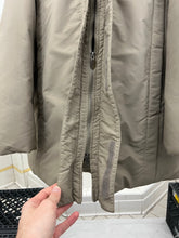 Load image into Gallery viewer, Late 1990s Mandarina Duck Khaki Hooded Down Parachute Parka - Size L