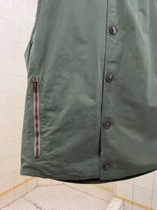 1980s Armani Padded Hooded Vest - Size S