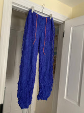 Load image into Gallery viewer, aw1999 Issey Miyake Blue Crinkled Bungee Pants - Size M