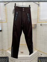 Load image into Gallery viewer, 1980s Marithe Francois Girbaud x Closed Rear Elastic leggings with Zipper Pockets and Hem - Size XS