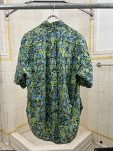Load image into Gallery viewer, 1980s Katharine Hamnett Green Brick Graphic Shirt - Size M