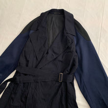 Load image into Gallery viewer, ss1998 Yohji Yamamoto Oversize Jersey and Gabardine Trench Coat - Size OS