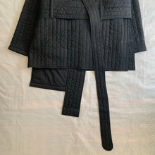 Load image into Gallery viewer, ss2016 Craig Green Samurai Wrap Jacket (Black) - Size OS