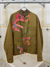 Load image into Gallery viewer, ss1996 Yohji Yamamoto Yuzen Dyed Phoenix Print Work Jacket - Size OS