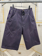 Load image into Gallery viewer, 1990s Marithe Francois Girbaud Paneled Oversized Shorts with Yoke Zipper Detail - Size M