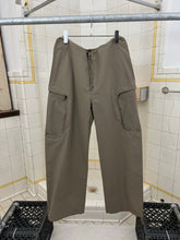 Load image into Gallery viewer, 2000s Mandarina Duck Khaki 'Cocoon' Aeropants with Egg Cell Cargo Pockets - Size OS