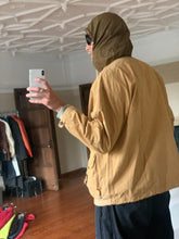 Load image into Gallery viewer, 1980s Emporio Armani Coated Cotton Wide Jacket with Packable hood and 3D front pockets - Size XL