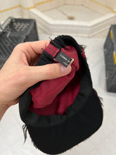 Load image into Gallery viewer, 2003 CDGH+ Raw Layered Paneled Cap Black / Red - Size OS