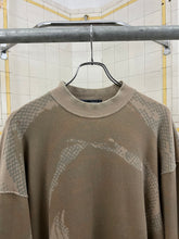 Load image into Gallery viewer, 1980s Issey Miyake Graphic Beige Crewneck Sweater - Size L