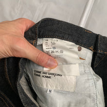 Load image into Gallery viewer, 2000s CDGH Leather Patch Paneled Work Denim - Size M