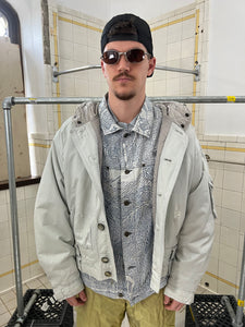 1980s Armani Oversized N2B Padded Bomber - Size XL