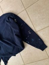 Load image into Gallery viewer, ss2021 Per Gotesson Slashed Vintage Paint Splattered Crewneck with Vintage Jewelry - Size S/M