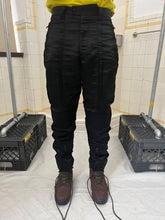 Load image into Gallery viewer, ss1996 Issey Miyake Nylon Moto Trousers with Ribbed Knee Panels - Size M