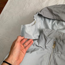 Load image into Gallery viewer, 2000s Armani Futuristic Reflective Glass Jacket with Modular Hood - Size XL
