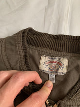 Load image into Gallery viewer, 1990s Armani Faded Brown Oversized Bomber Jacket with Contrast Detailing - Size XXL