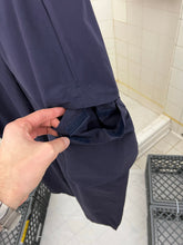 Load image into Gallery viewer, 2000s Mandarina Duck Navy 'Cocoon' Aeropants with Egg Cell Cargo Pockets - Size OS