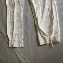 Load image into Gallery viewer, 2000s Issey Miyake White Dual Front Zip Technical Pants - Size S