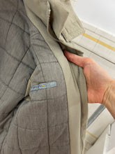 Load image into Gallery viewer, Late 1990s Mandarina Duck Beige Egg Cell Padded Jacket with Removable Hood - Size S