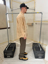 Load image into Gallery viewer, ss1994 Armani Mixed Weave Cotton Beige Cargo Shirt - Size L