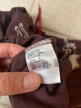 Load image into Gallery viewer, aw2019 Bernhard Willhelm Embroidered Maroon Track Pants - Size M
