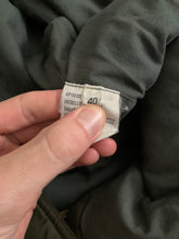 Load image into Gallery viewer, 1990s Armani Olive Quilted M65 Field Jacket with Fur Collar - Size M