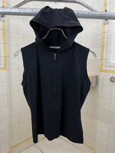 Load image into Gallery viewer, Late 1990s Mandarina Duck Cropped Hooded Muscle Pullover Tank - Size XS