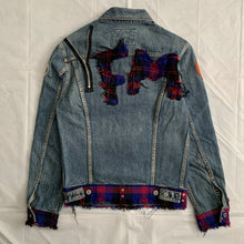 Load image into Gallery viewer, 2000s Yohji Yamamoto x Spotted Horse Patchwork &amp; Reconstructed Denim Jacket - Size M