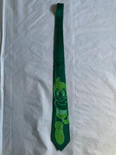 Load image into Gallery viewer, 2000s Yohji Yamamoto x  Tezuka Neon Green Astro Boy Necktie - Size OS