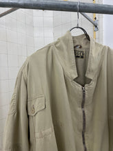 Load image into Gallery viewer, 1980s Marithe Francois Girbaud x Closed Beige Waist Cinch Bomber - Size L