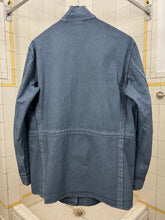 Load image into Gallery viewer, 2000s Mandarina Duck Raw Cut Coated Fabric Shirt Jacket with Contrast Detailing - Size M