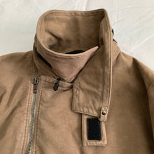 Load image into Gallery viewer, 2000s Armani High Neck Rider Jacket with Backpack Straps - Size L