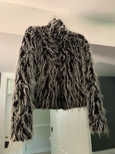 Load image into Gallery viewer, 1990s Dexter Wong Cropped Furry Monster Jacket - Size M