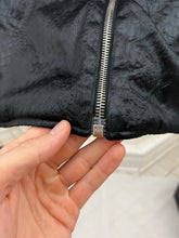 Load image into Gallery viewer, 1990s Katharine Hamnett Embossed Faux Crocodile High Collar Jacket - Size M