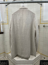 Load image into Gallery viewer, ss1992 Yohji Yamamoto Woven Silk Patched Double Breasted Blazer - Size XL