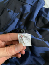 Load image into Gallery viewer, aw1991 Issey Miyake Brush Graphic High Neck Shirt - Size L