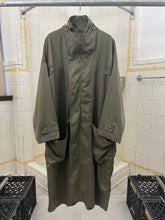 Load image into Gallery viewer, 1980s Marithe Francois Girbaud x Closed Trench Coat with Double Neck Closure - Size L