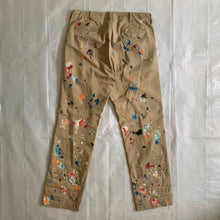 Load image into Gallery viewer, 2011 CDGH Khaki Paint Splatter Pants - Size M